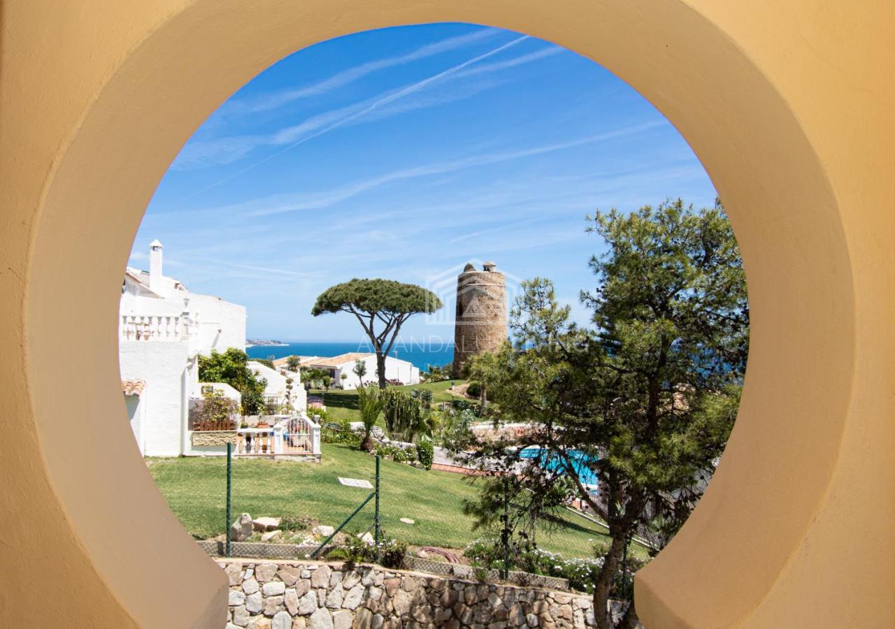 Panoramic Sea Views And Direct Access To The Beach From The Community In Torrenueva Malaga Ngoại thất bức ảnh