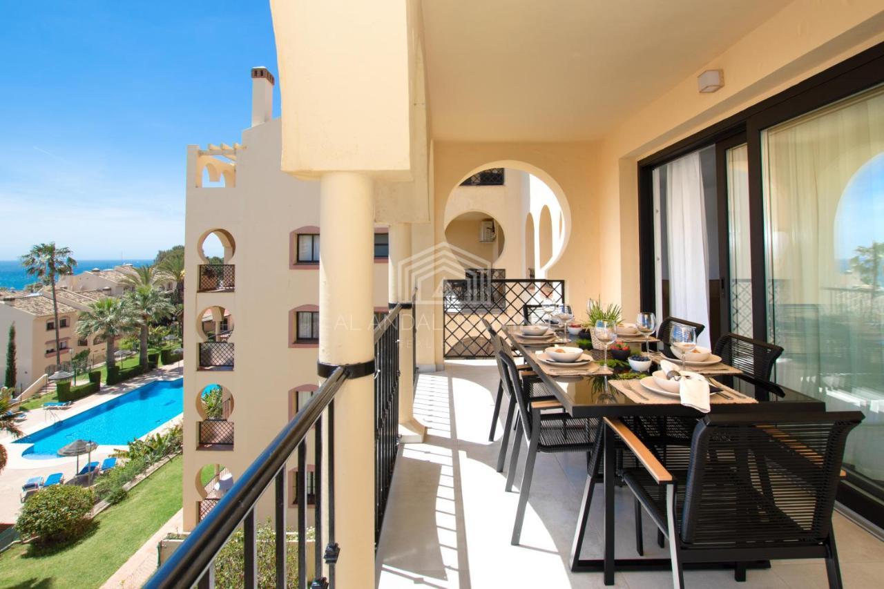 Panoramic Sea Views And Direct Access To The Beach From The Community In Torrenueva Malaga Ngoại thất bức ảnh
