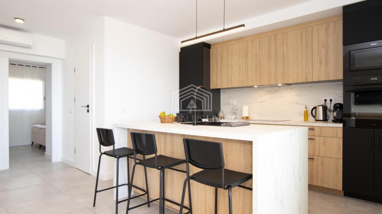 Panoramic Sea Views And Direct Access To The Beach From The Community In Torrenueva Malaga Ngoại thất bức ảnh